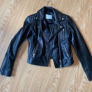 Aritzia Leather "Richards" Jacket
